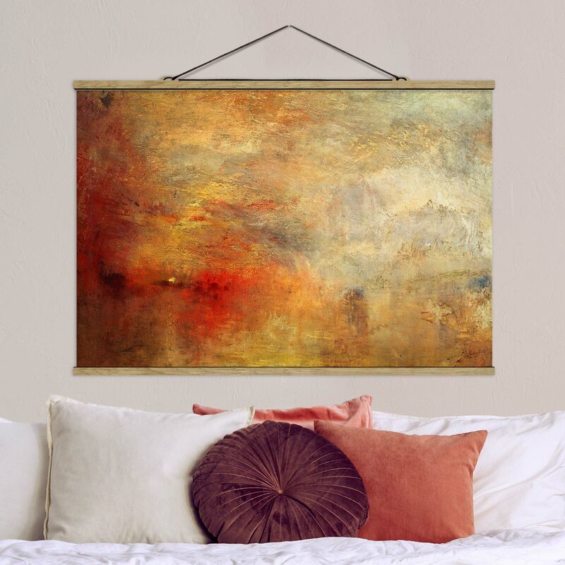 

Imagen de tela - Joseph Mallord William Turner - Sundown Over A Lake - Apaisado 2:3 Dimensión LxA: 66.5cm x 100cm