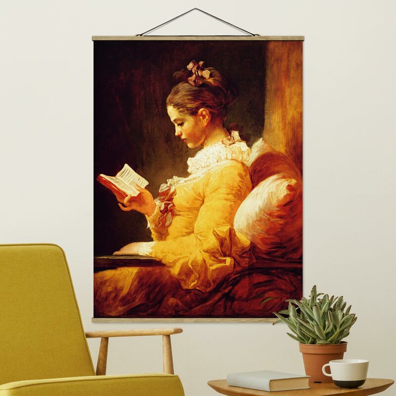 

Imagen de tela - Jean Honoré Fragonard - Reading Girl - Alto 4:3 Dimensión LxA: 66.4cm x 50cm