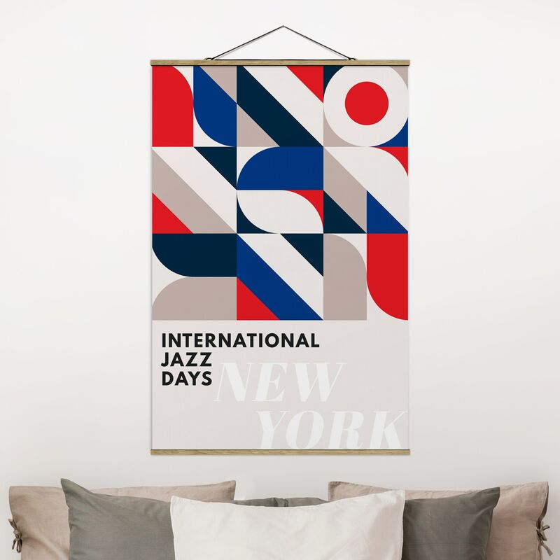 

Imagen de tela - Jazz Days New York - Alto 3:2 Dimensión LxA: 120cm x 80cm