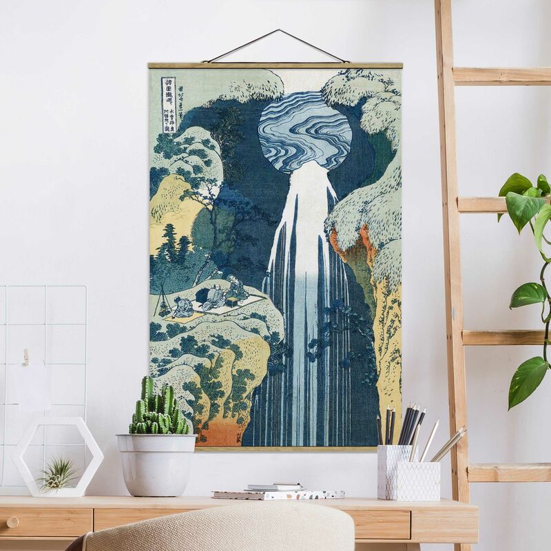 

Imagen de tela - Katsushika Hokusai - The Waterfall Of Amida - Alto 3:2 Dimensión LxA: 52.5cm x 35cm