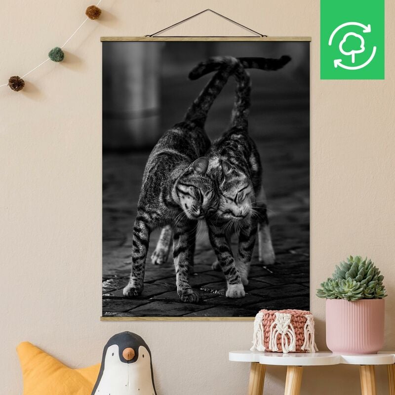 

Imagen de tela - Kitten Friendship - Alto 4:3 Dimensión LxA: 66.4cm x 50cm