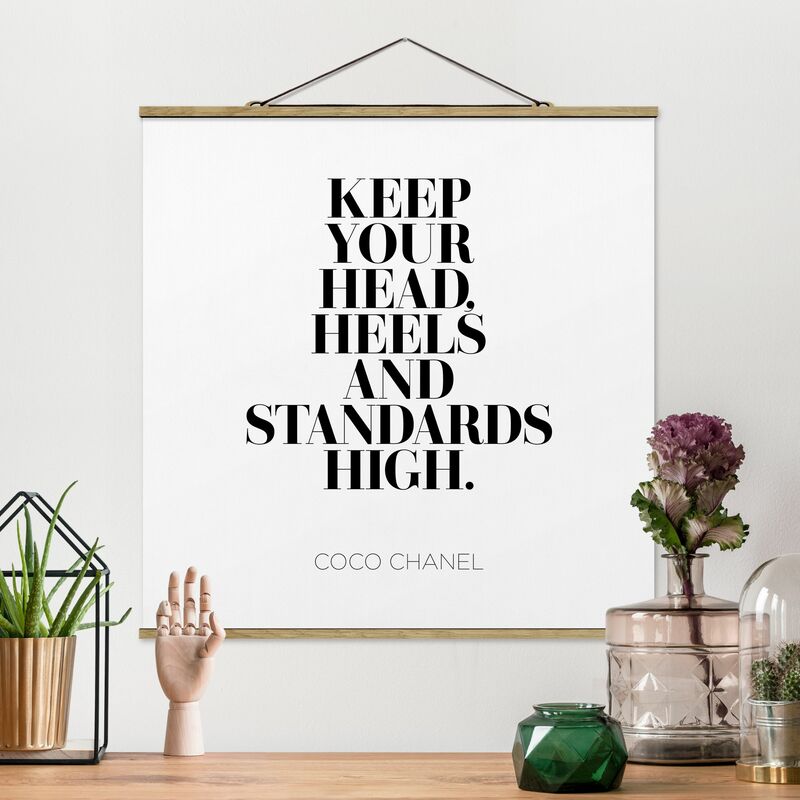 

Imagen de tela - Keep Your Head High - Cuadrado 1:1 Dimensión LxA: 35cm x 35cm