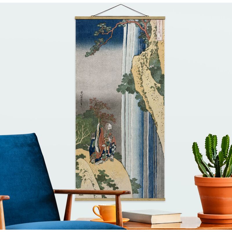 

Imagen de tela - Katsushika Hokusai - The Poet Rihaku - Alto 2:1 Dimensión LxA: 100cm x 50cm