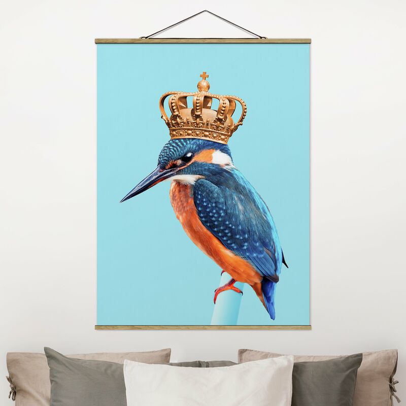 

Imagen de tela - Kingfisher With Crown - Alto 4:3 Dimensión LxA: 106.5cm x 80cm