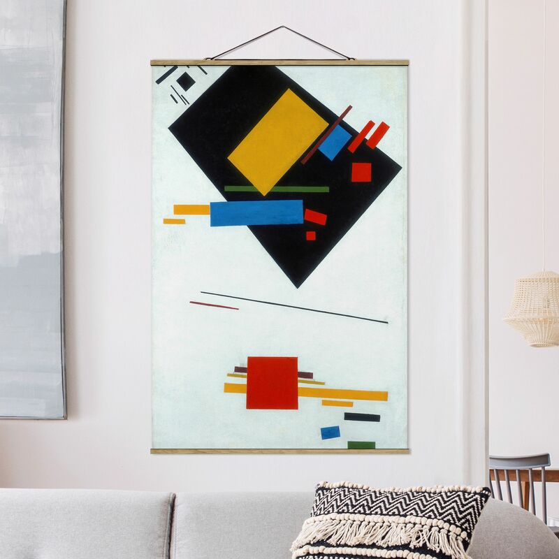

Imagen de tela - Kasimir Malevich - Suprematism Painting - Alto 3:2 Dimensión LxA: 120cm x 80cm