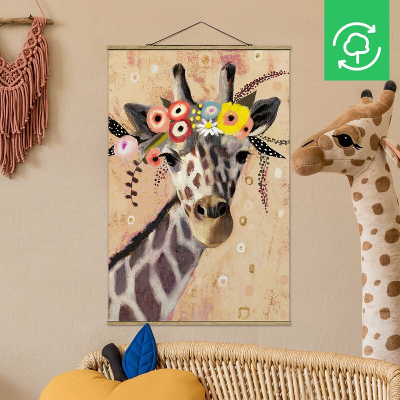 

Imagen de tela - Klimt Giraffe - Alto 3:2 Dimensión LxA: 150cm x 100cm