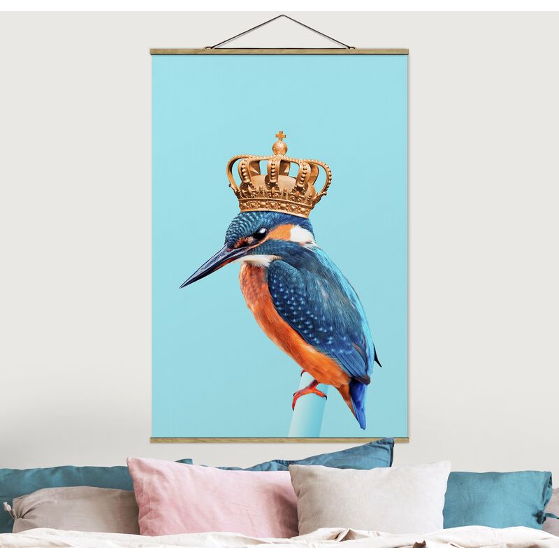 

Imagen de tela - Kingfisher With Crown - Alto 3:2 Dimensión LxA: 75cm x 50cm
