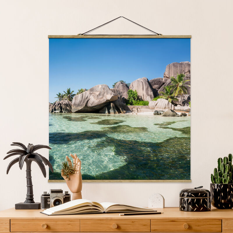 

Imagen de tela - La Digue - Cuadrado 1:1 Dimensión LxA: 35cm x 35cm