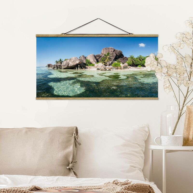 

Imagen de tela - La Digue - Apaisado 1:2 Dimensión LxA: 50cm x 100cm