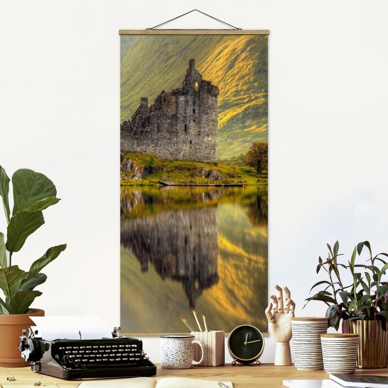 

Bilderwelten - Imagen de tela - Kilchurn Castle In Scotland - Alto 2:1 Dimensión LxA: 70cm x 35cm