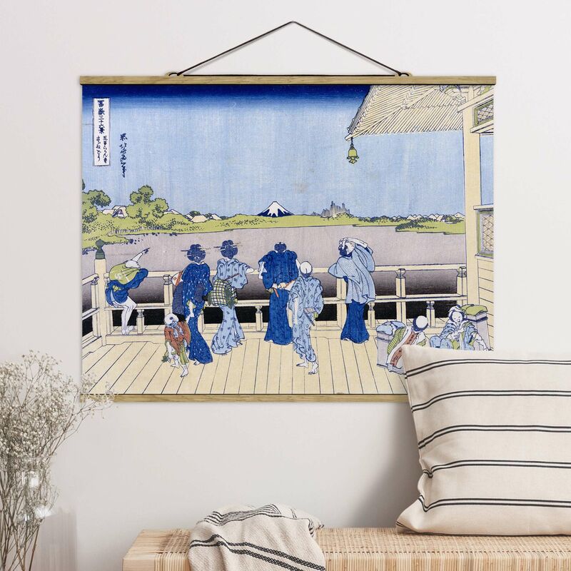 

Imagen de tela - Katsushika Hokusai - The Sazai Hall - Apaisado 3:4 Dimensión LxA: 60cm x 80cm