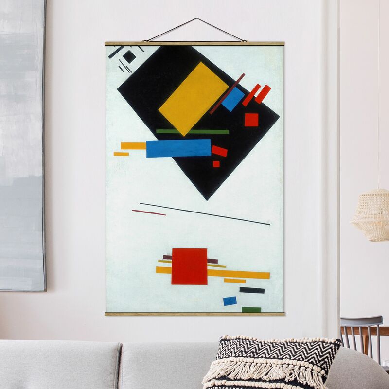 

Imagen de tela - Kasimir Malevich - Suprematism Painting - Alto 3:2 Dimensión LxA: 52.5cm x 35cm