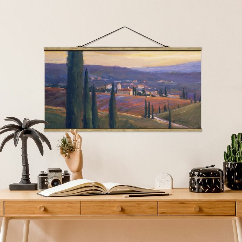 

Imagen de tela - Landscape In The Afternoon I - Apaisado 1:2 Dimensión LxA: 25cm x 50cm