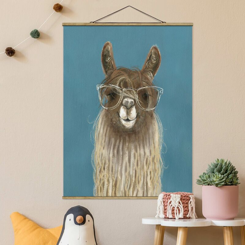 

Imagen de tela - Lama With Glasses III - Alto 4:3 Dimensión LxA: 106.5cm x 80cm