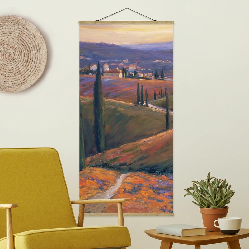 

Imagen de tela - Landscape In The Afternoon I - Alto 2:1 Dimensión LxA: 70cm x 35cm