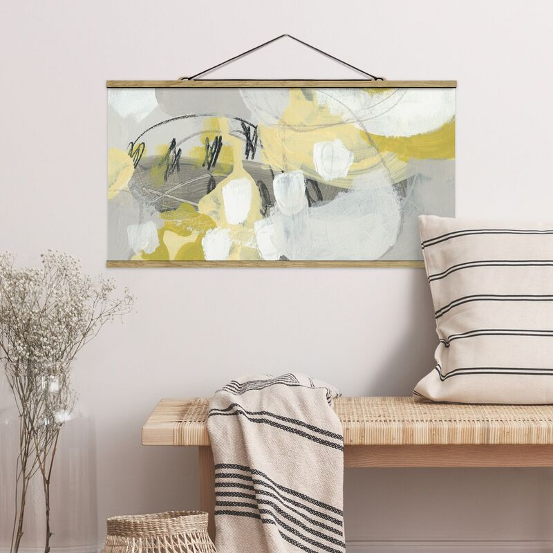 

Imagen de tela - Lemons In The Mist I - Apaisado 1:2 Dimensión LxA: 50cm x 100cm
