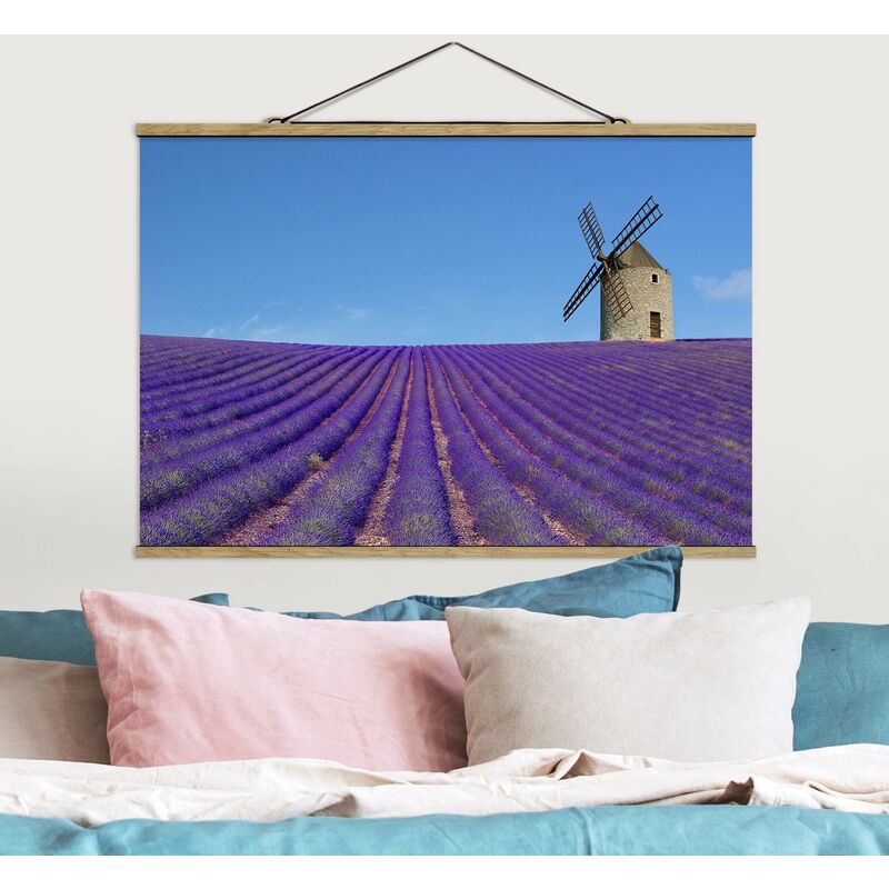 

Imagen de tela - Lavender Fragrance In Provence - Apaisado 2:3 Dimensión LxA: 23.5cm x 35cm