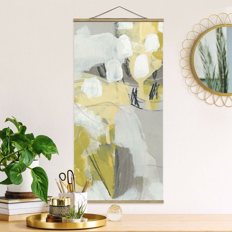 

Imagen de tela - Lemons In The Mist I - Alto 2:1 Dimensión LxA: 70cm x 35cm