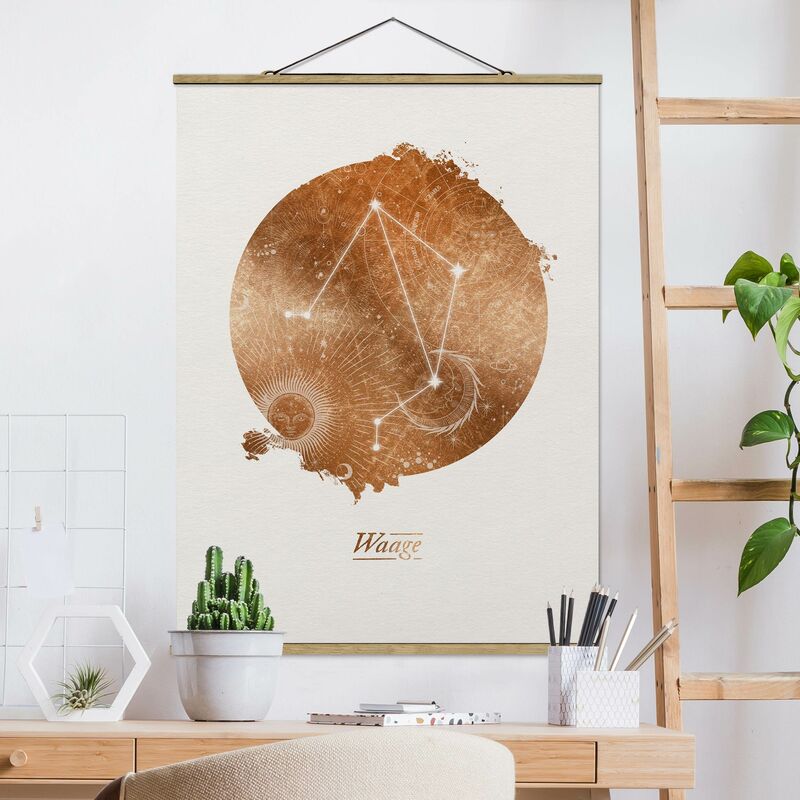 

Imagen de tela - Libra Gold - Alto 4:3 Dimensión LxA: 106.5cm x 80cm