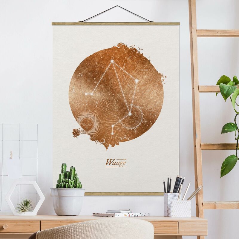 

Imagen de tela - Libra Gold - Alto 4:3 Dimensión LxA: 66.4cm x 50cm