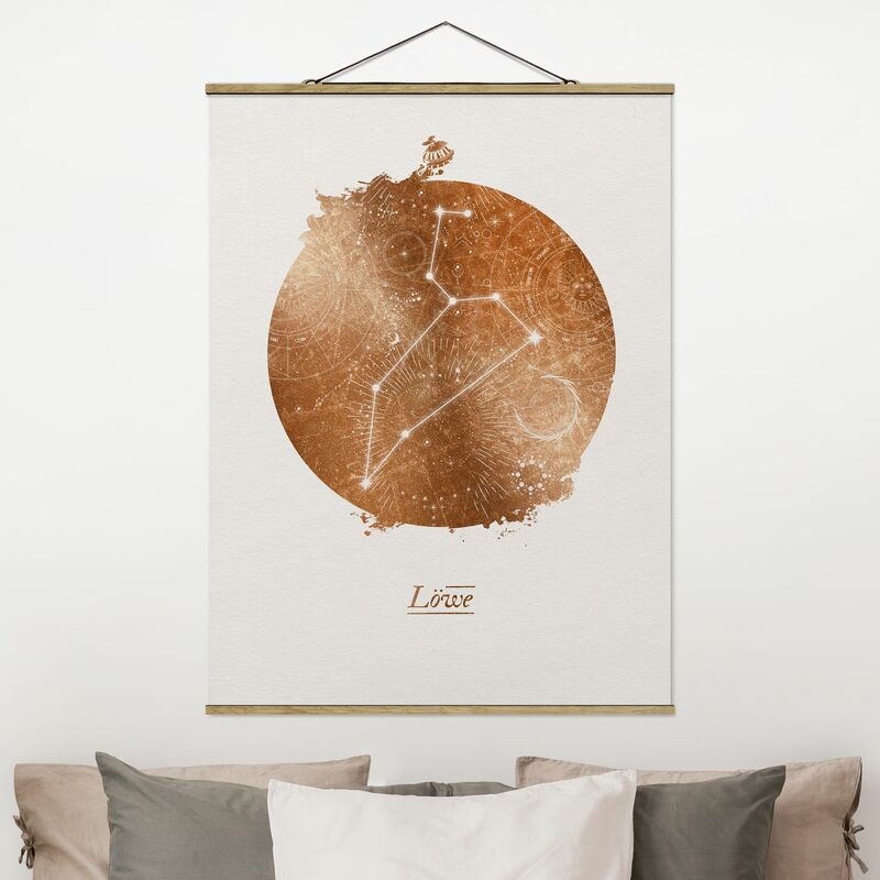 

Imagen de tela - Leo Gold - Alto 4:3 Dimensión LxA: 106.5cm x 80cm