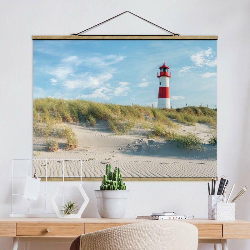 

Imagen de tela - Lighthouse At The North Sea - Apaisado 3:4 Dimensión LxA: 75cm x 100cm