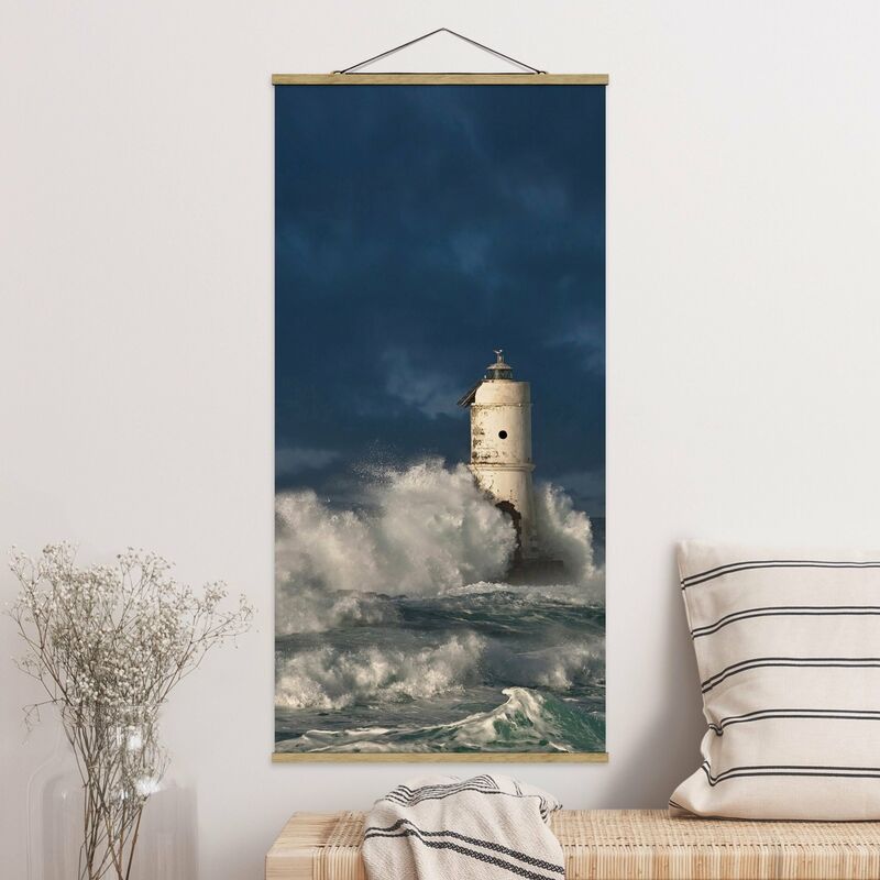 

Imagen de tela - Lighthouse In Sardinia - Alto 2:1 Dimensión LxA: 100cm x 50cm