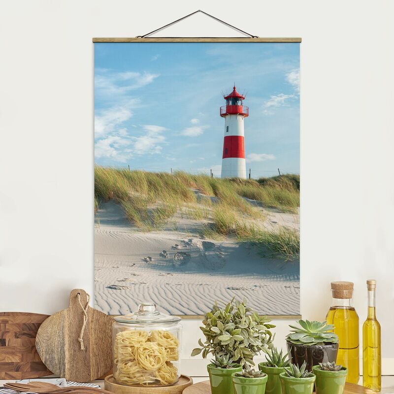 

Imagen de tela - Lighthouse At The North Sea - Alto 4:3 Dimensión LxA: 106.5cm x 80cm