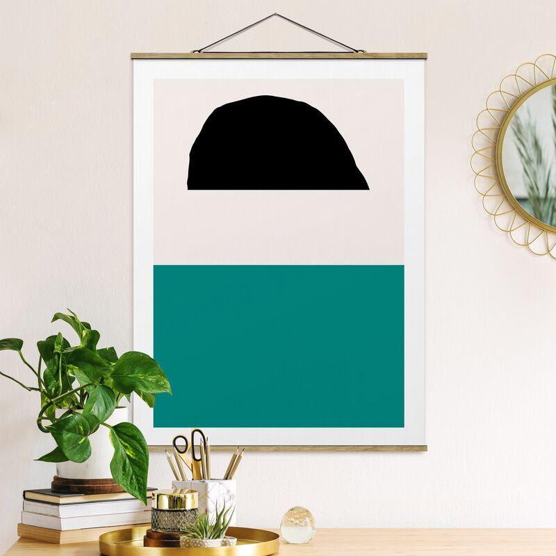 

Imagen de tela - Line Art Abstract Shapes - Alto 4:3 Dimensión LxA: 133.5cm x 100cm