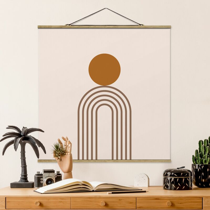 

Imagen de tela - Line Art Circle And Lines Copper - Cuadrado 1:1 Dimensión LxA: 50cm x 50cm