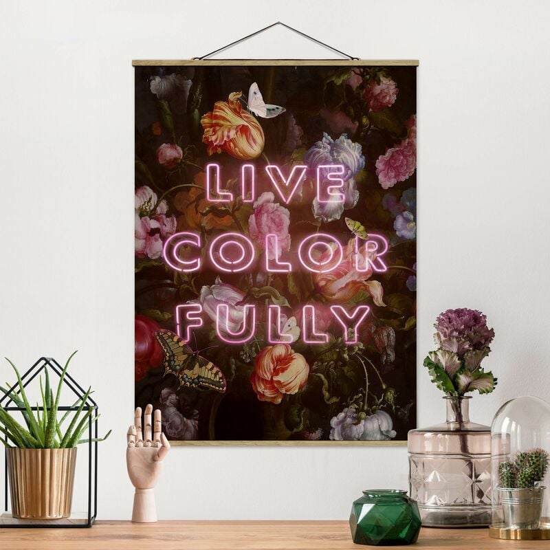 

Imagen de tela - Live Colorfully - Alto 4:3 Dimensión LxA: 133.5cm x 100cm