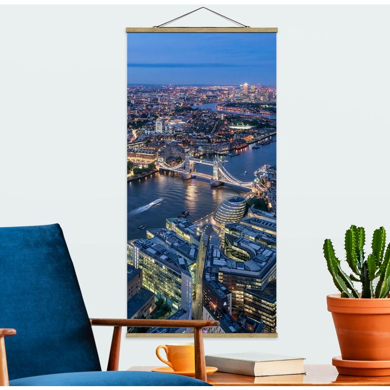 

Imagen de tela - London At Night - Alto 2:1 Dimensión LxA: 70cm x 35cm