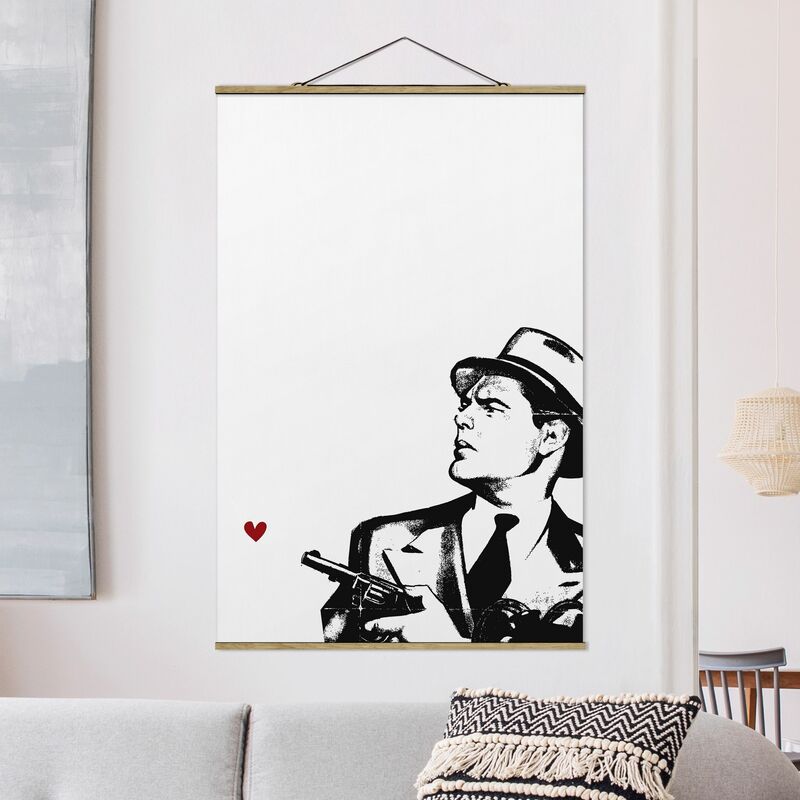 

Imagen de tela - Love And Gun - Alto 3:2 Dimensión LxA: 150cm x 100cm