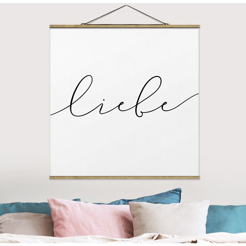 

Imagen de tela - Love Calligraphy - Cuadrado 1:1 Dimensión LxA: 50cm x 50cm