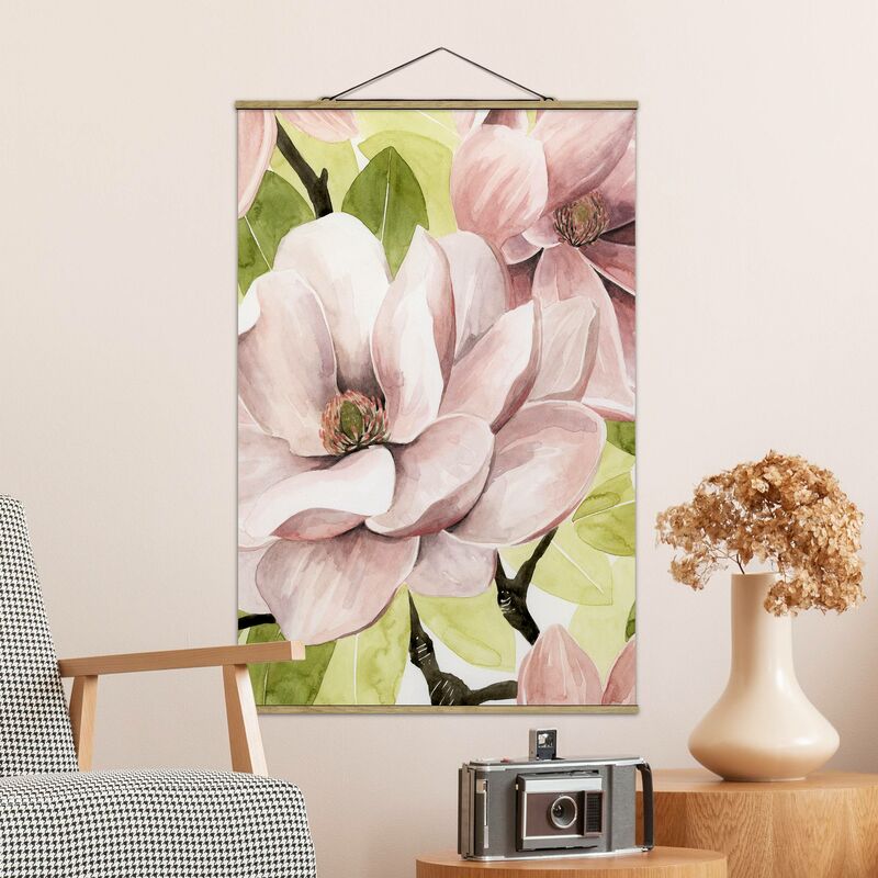 

Imagen de tela - Magnolia Blush I - Alto 3:2 Dimensión LxA: 120cm x 80cm