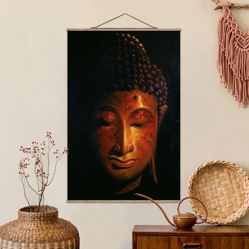 

Imagen de tela - Madras Buddha - Alto 3:2 Dimensión LxA: 150cm x 100cm