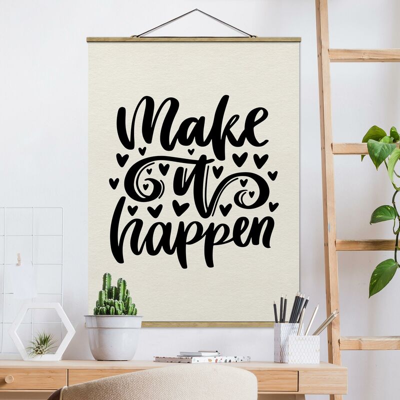 

Imagen de tela - Make It Happen - Alto 4:3 Dimensión LxA: 66.4cm x 50cm