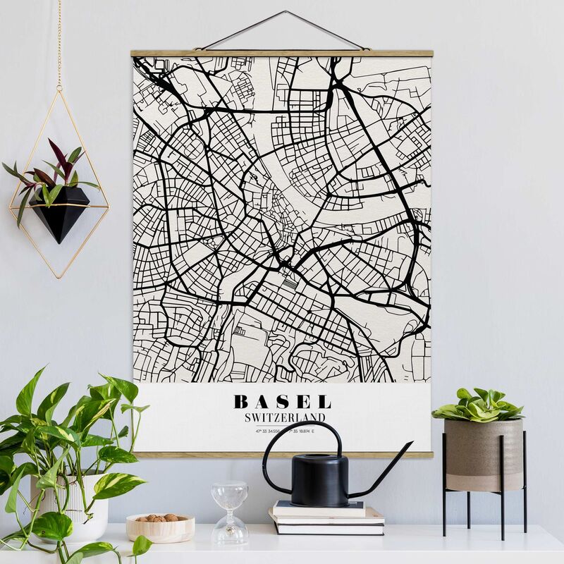 

Imagen de tela - Map Basel - Classic - Alto 4:3 Dimensión LxA: 46.5cm x 35cm