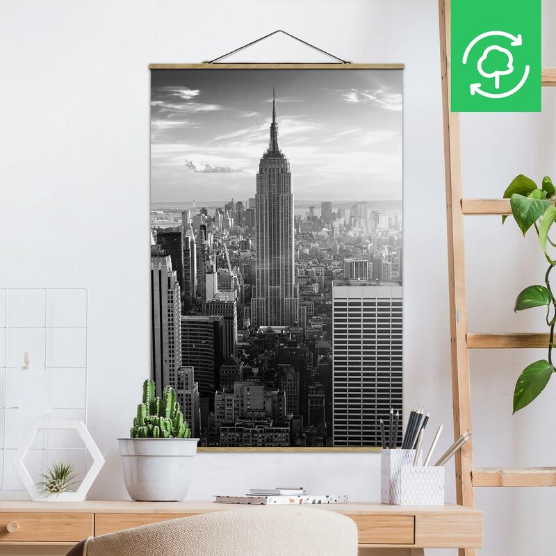 

Imagen de tela - Manhattan Skyline - Alto 3:2 Dimensión LxA: 75cm x 50cm