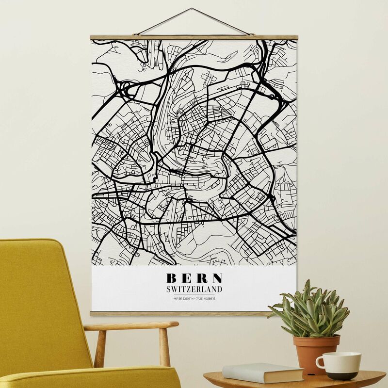 

Imagen de tela - Map Bern - Classical - Alto 4:3 Dimensión LxA: 106.5cm x 80cm