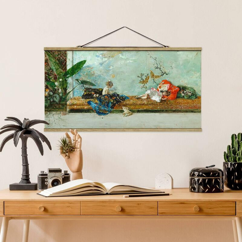 

Imagen de tela - Mariano Fortuny - The Artist's Children - Apaisado 1:2 Dimensión LxA: 50cm x 100cm