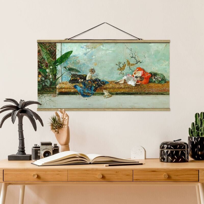 

Imagen de tela - Mariano Fortuny - The Artist's Children - Apaisado 1:2 Dimensión LxA: 40cm x 80cm