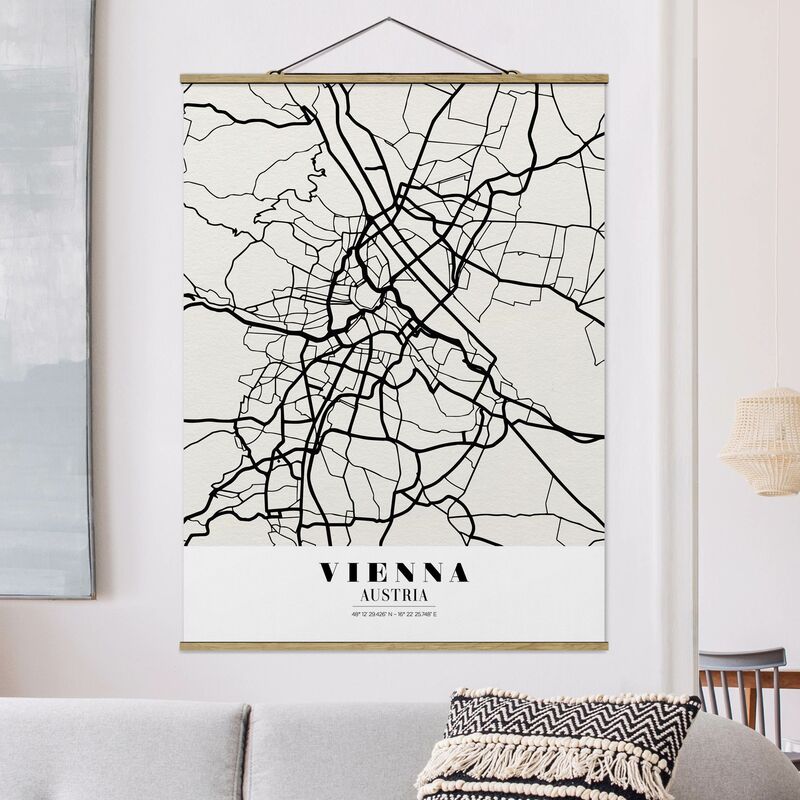 

Imagen de tela - Map Vienna - Classic - Alto 4:3 Dimensión LxA: 106.5cm x 80cm