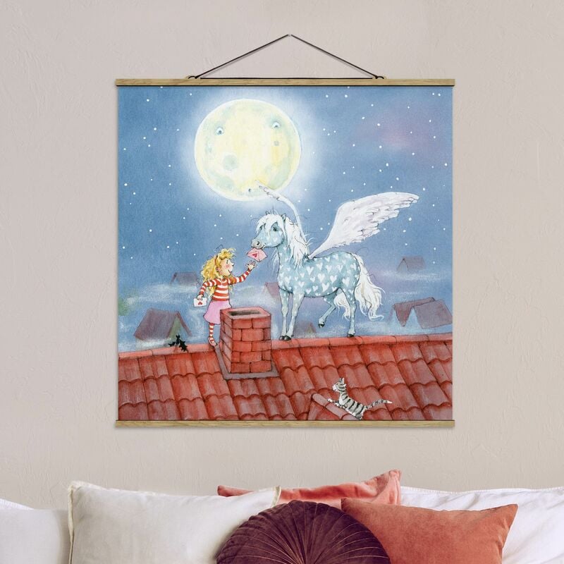 

Imagen de tela - Marie's Magic Pony - Cuadrado 1:1 Dimensión LxA: 35cm x 35cm