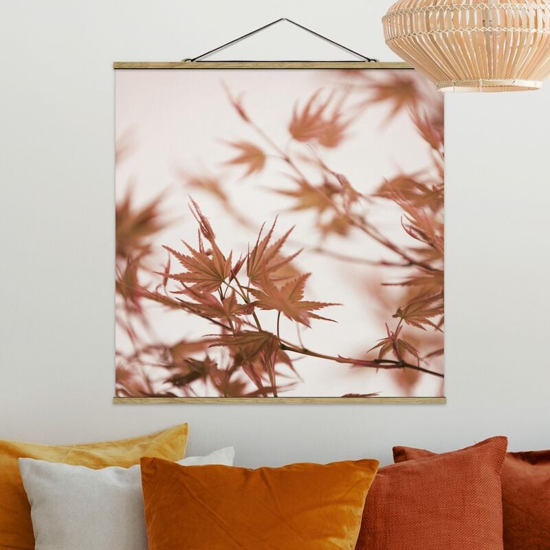 

Imagen de tela - Maple Leaf In Autumn Sun - Cuadrado 1:1 Dimensión LxA: 35cm x 35cm