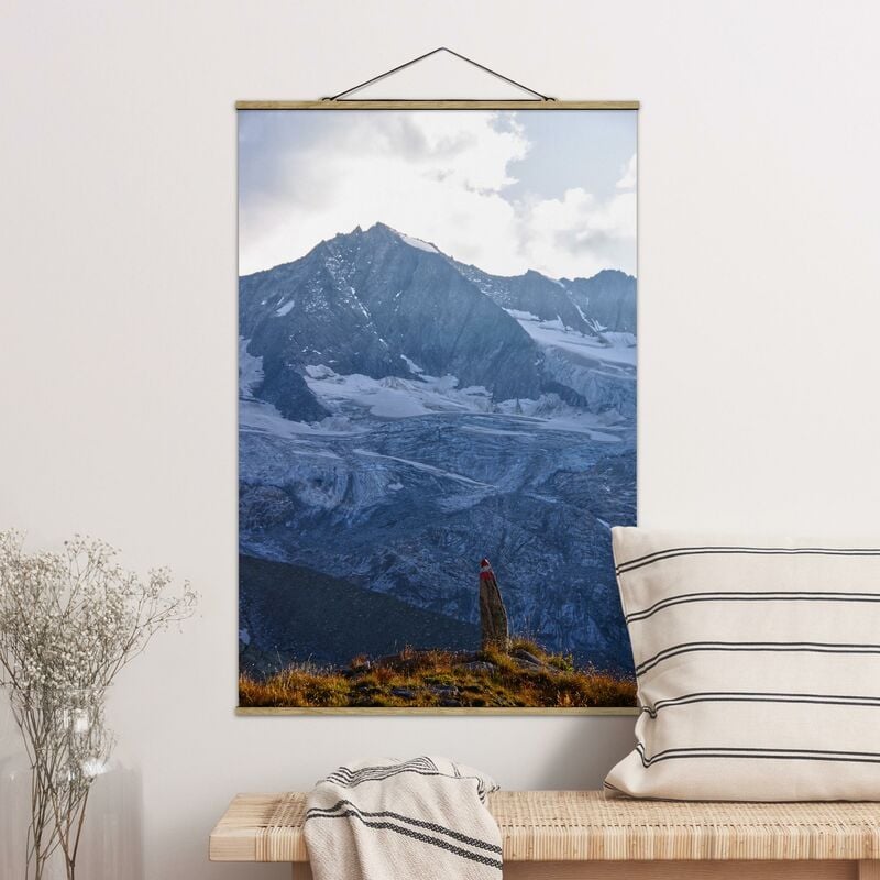

Imagen de tela - Marked Path In The Alps - Alto 3:2 Dimensión LxA: 52.5cm x 35cm