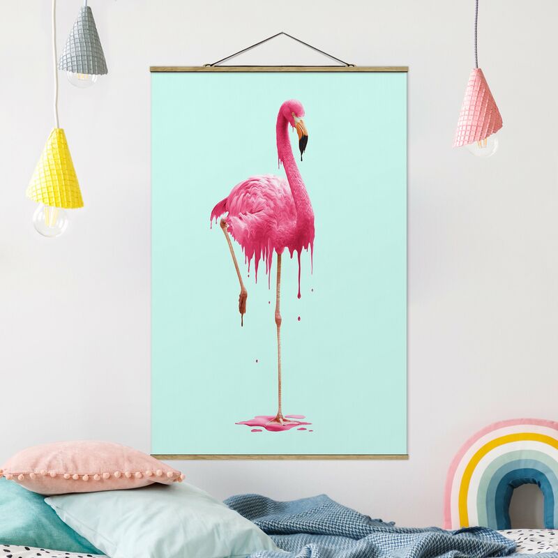 

Imagen de tela - Melting Flamingo - Alto 3:2 Dimensión LxA: 52.5cm x 35cm