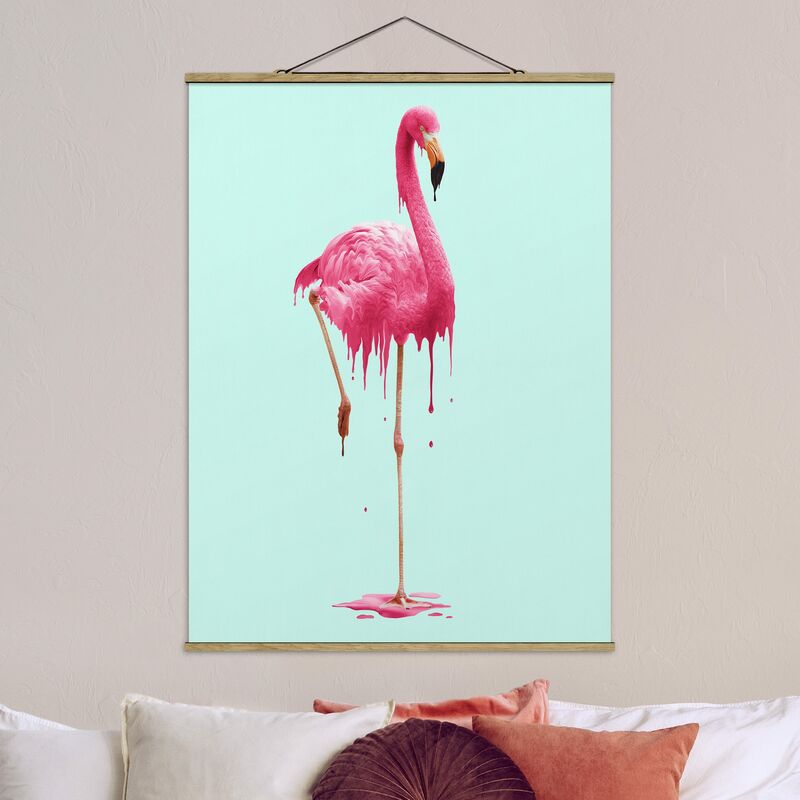 

Imagen de tela - Melting Flamingo - Alto 4:3 Dimensión LxA: 106.5cm x 80cm