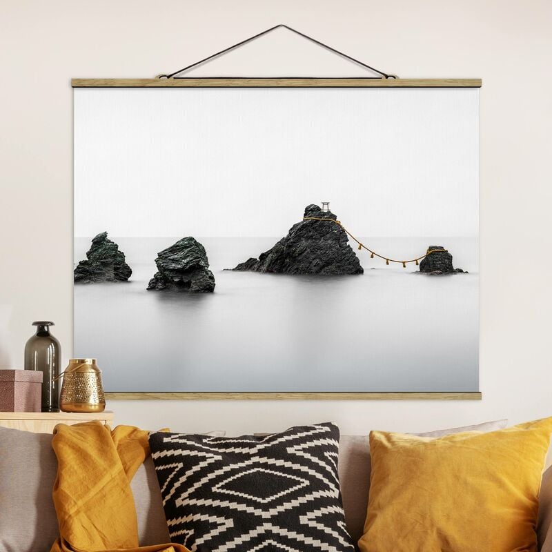 

Imagen de tela - Meoto Iwa - The Married Couple Rocks - Apaisado 3:4 Dimensión LxA: 60cm x 80cm