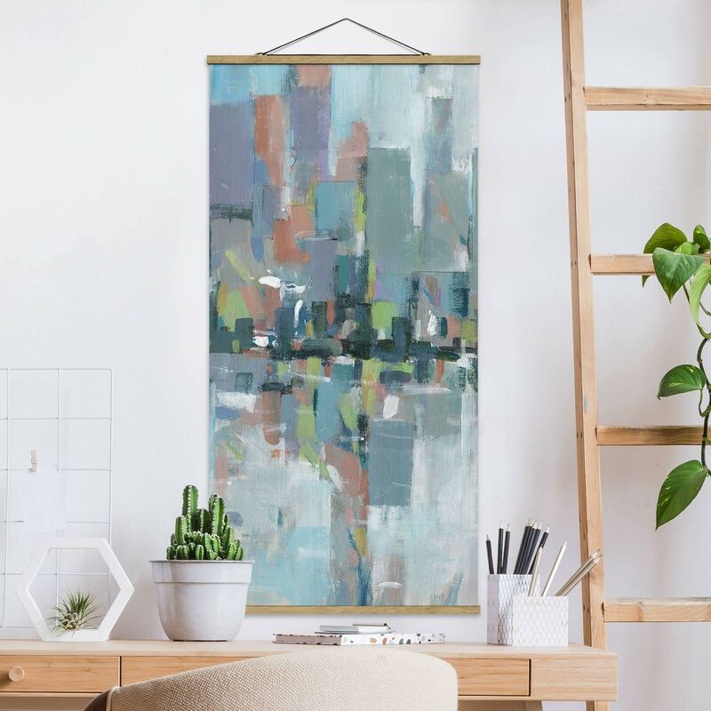 

Imagen de tela - Metro City I - Alto 2:1 Dimensión LxA: 100cm x 50cm